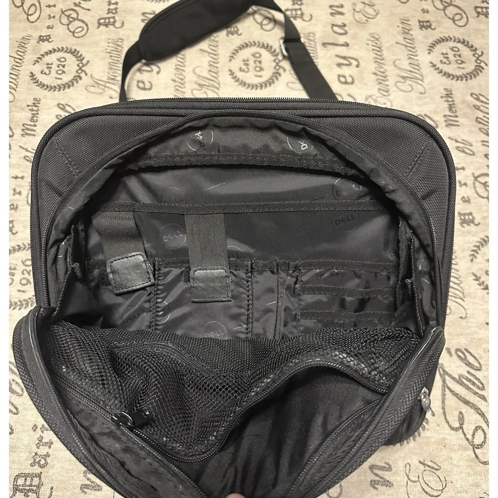 Dell Travel Bag Laptop Computer Briefcase Messenger Shoulder Bag Black